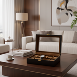 Boîte de Montre en Bois